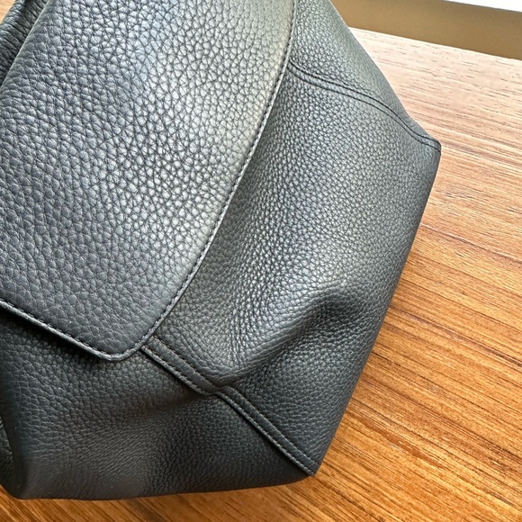 TORY BURCH Half Moon Black Medium Satchel Crossbody Bag - Picture 16 of 16